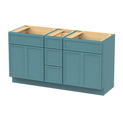 Base de meuble-lavabo double 60 po seulement