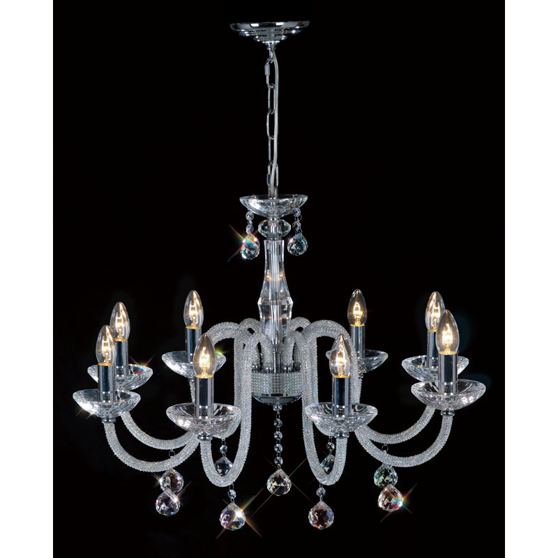 8 - Light Candle Style Chandelier