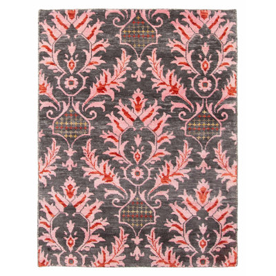 Tapis unique mystique gris 4 pi 8 po x 6 pi 2 po One Of A Kind