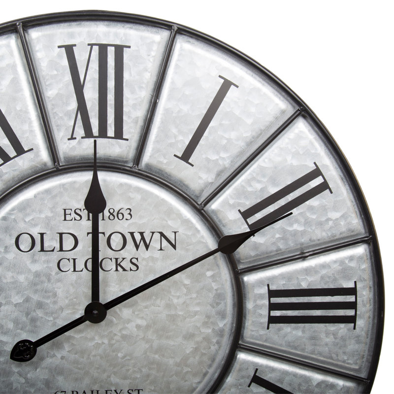 Très grande horloge murale 24,5 po