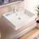 Whitehaus Collection 24" Rectangular Wall Mount Basin With Faucet Drilling And Overflow
