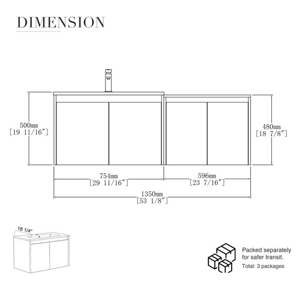Dimensions du produit