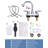 2-handle Bathroom Faucet with Drain Assembly-123175302