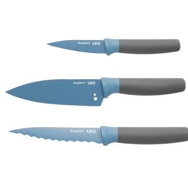 Rachael Ray 2pc Stainless Steel Utility Knife Set Teal