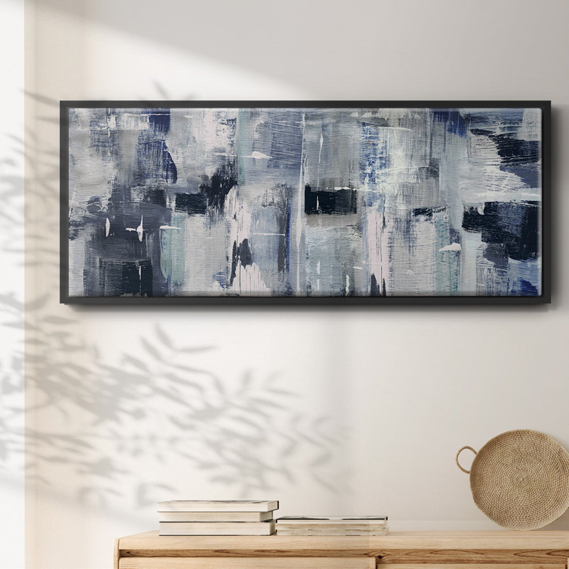 Spring Mountains- Framed Canvas, 24" H x 60" W