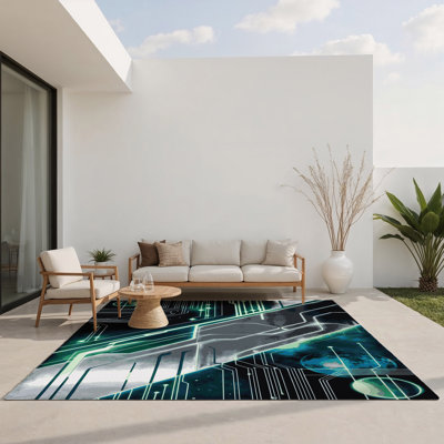 Tapis intérieur et extérieur Stellar Realm