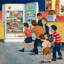 " Refrigerator Raid " by Amos Sewell Painting Print-15880908