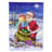 Bothilde Christmas Santa Claus with Rabbits 2-Sided Garden Flag-1170968558