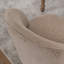 Chaises de salle à manger rembourrées en tonneau, chaises de cuisine pivotantes en tissu Boucle, chaises d'appoint à oreilles, fauteuils de coiffeuse-1557658537