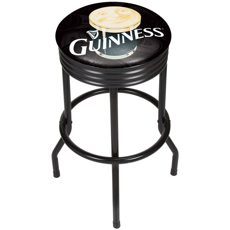 Tabouret tournant 28,5 ", Noir