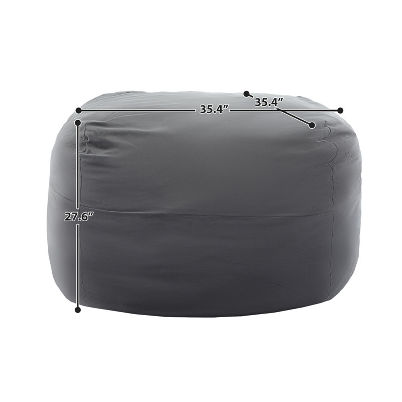Fauteuil Traditional, H 27,6 po x l 35,4 po x P 35,4 po