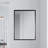 Metal Flat Wall Mirror