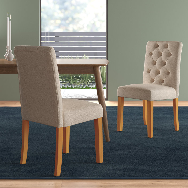 Kyzer Upholstered Dining Chair, Beige