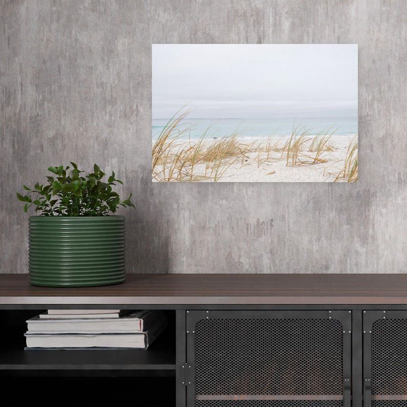 Art mural côtier serein, paisible et paisible, 12" H x 18" W