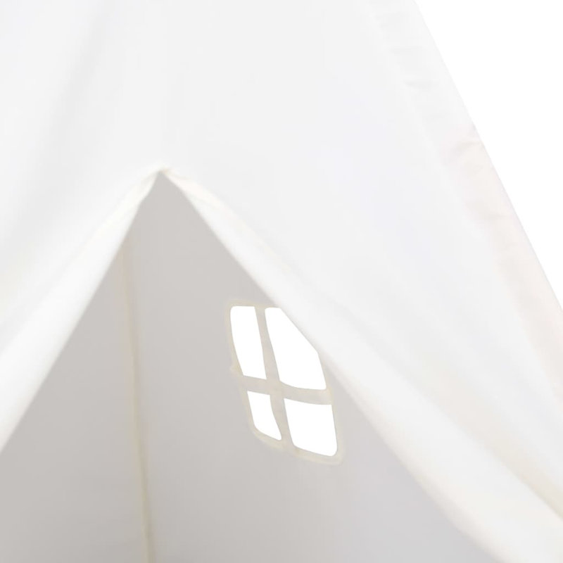 Ernie Isabelle & Max 120cm W x 120cm D Indoor / Outdoor Polyester Play Tent, White