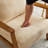 Lemley Upholstered Accent Chair With Wooden Legs And One Pillow-711015102