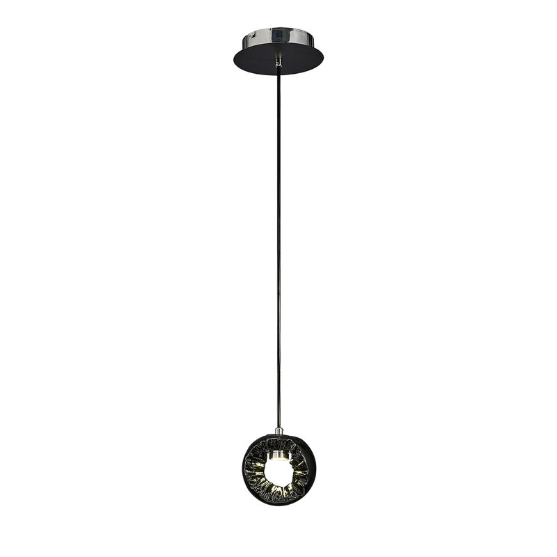 DiCaprio 1 - Light LED Sphere Pendant, Black