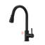 Robinet de cuisine sans contact, robinet de cuisine intelligent automatique mains libres, robinet de cuisine sans contact en acier inoxydable noir-119337213