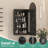 Arched Bathroom Medicine Cabinet With Mirror & Shelves,Right Open,Recessed-1139272572-1112545231