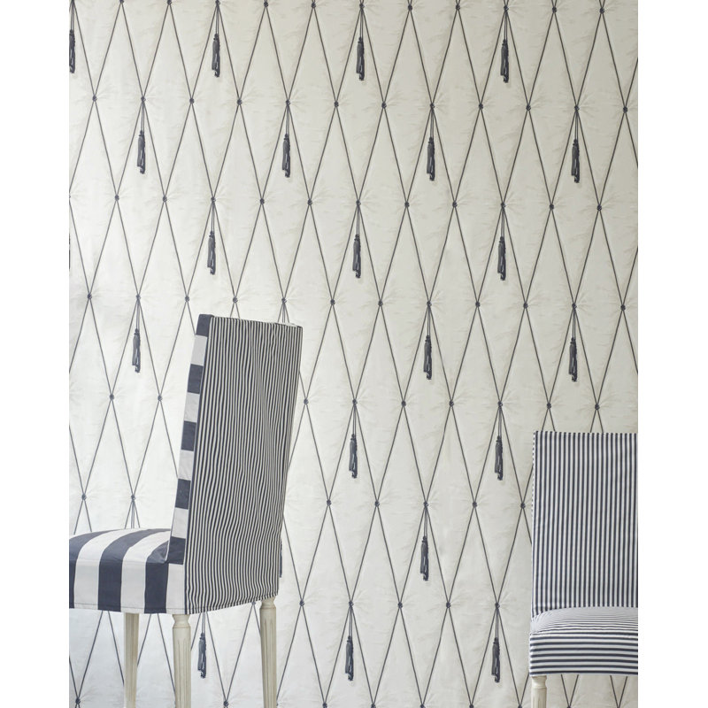 Drapery Wallpaper, Blush
