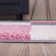 Myshaggy Collection Rugs Geometric Design in Pink