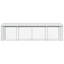 Niche pour chien avec toit Frithlef 26,2 pi x 13,1 pi x 7,5 pi