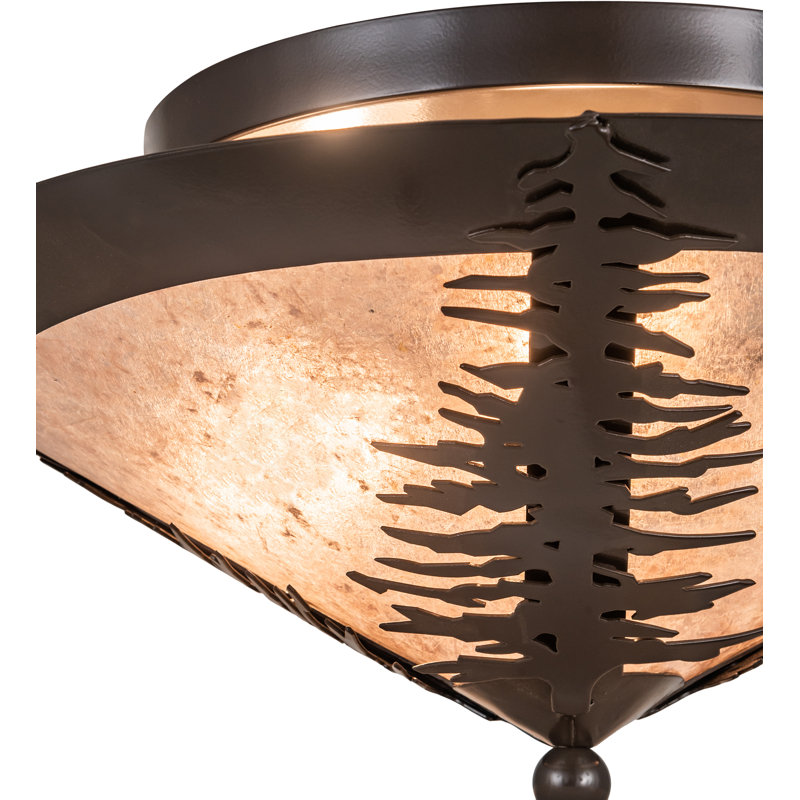 Domaine 3 - Light Semi Flush Mount
