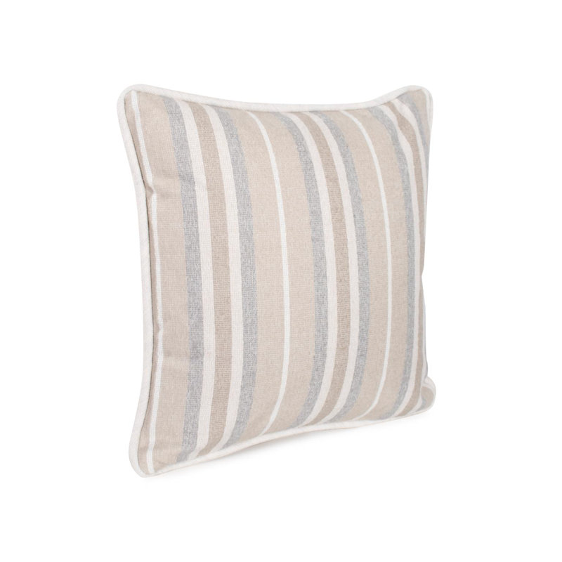 Coussin intérieur / extérieur Dune, Sable, H 20 po x l 20 po, Carré