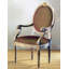 Upholstered Arm Chair in Brown