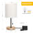 Wood Table Lamp