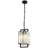 1-Light Black Mini Crystal Pendant Light with Crystal Shade with Adjustable Chain for Kitchen Island-613119399-627230281