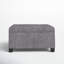 Della Button Tufted Square Storage Ottoman-20556601