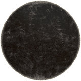 Chandra Rugs Giulia Collection Plush Modern Contemporary Hand-Woven Silver White Grey Shag Polyester Pile Material Handmade Area Rug