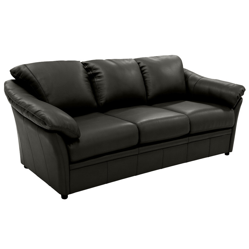Ramdev Upholstered 80'' Sofa, Black