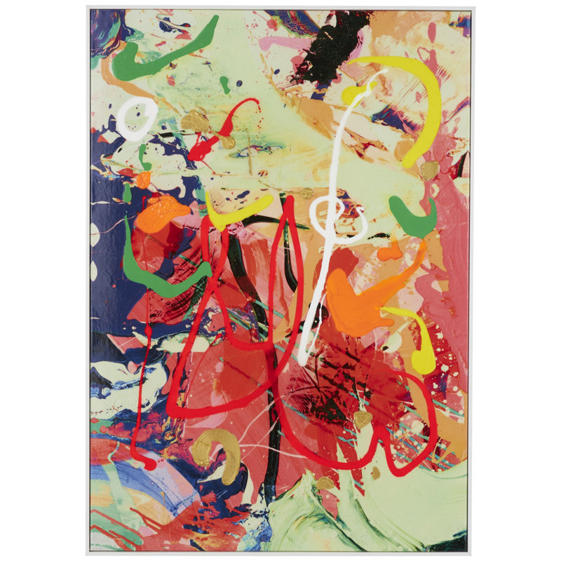 " Splatter Abstract " Painting Print
