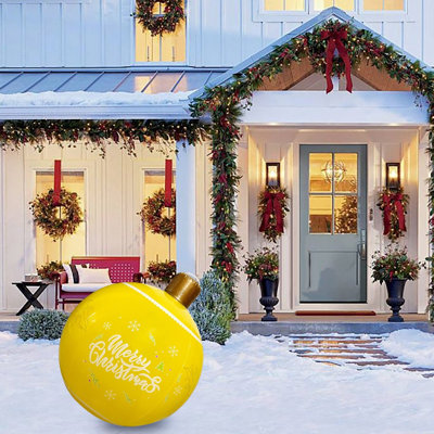 Décoration de Noël gonflable pour cour intérieure