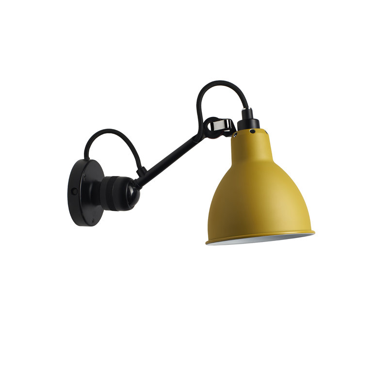 Lampe murale à bras articulé Lampe Gras, Jaune