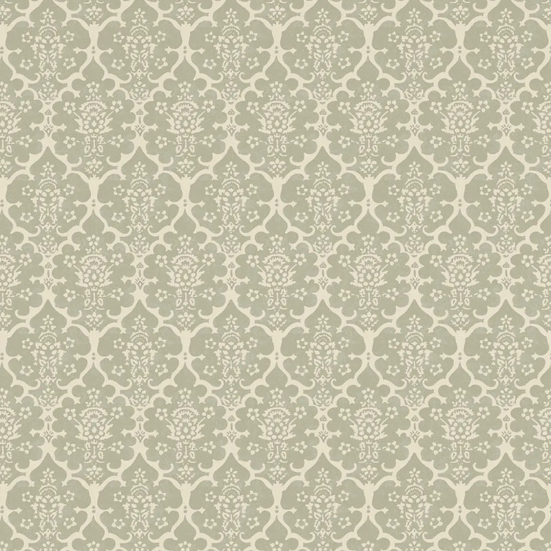 Schumacher x Veere Grenney Burley Wallpaper, Sage