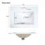 24" Bathroom Vanity Cabinet With Ceramic Sink, 2 Drawers, 1 Door-115688374