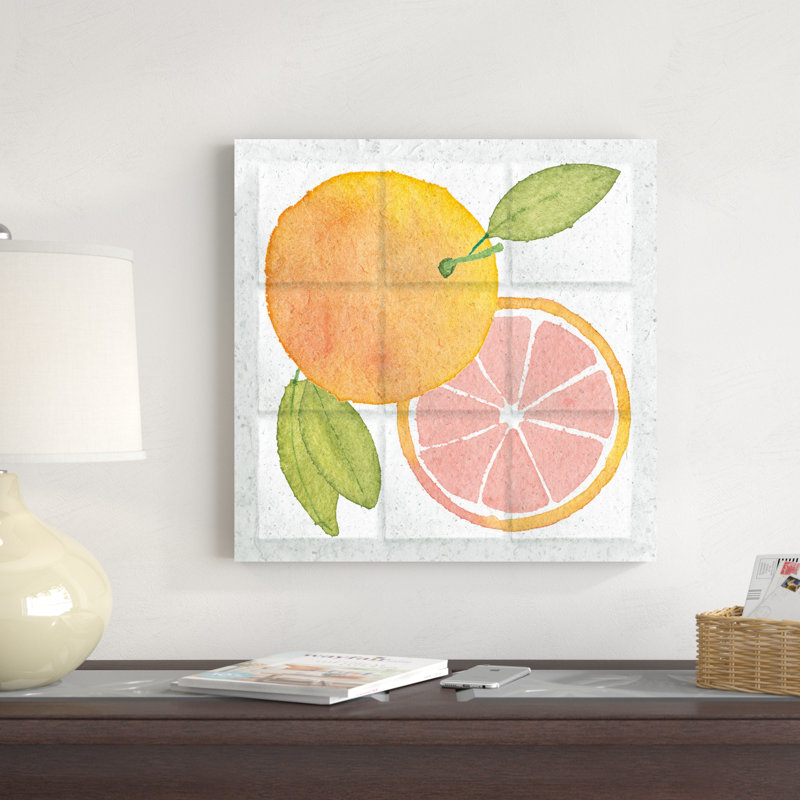 Citron Tile VI, H 20 po x l 20 po x P 1,25 po