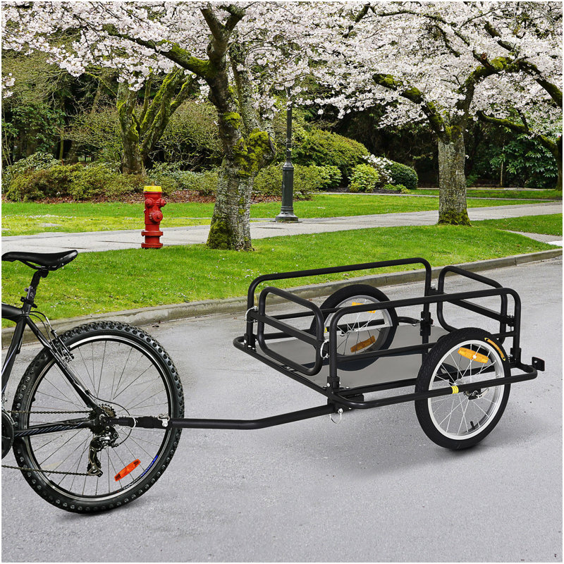 Remorque porte-vélos Aosom