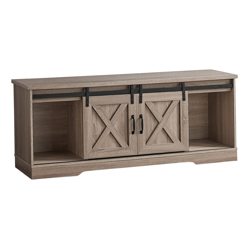 Modern & Contemporary Tv Stand, Taupe