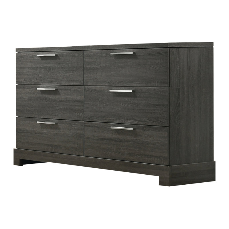 Commode, chêne gris