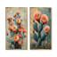 Cactus rose et vert Ruby Blooms I - ensemble de 2 cactus floraux-231925107-231925123-231925132