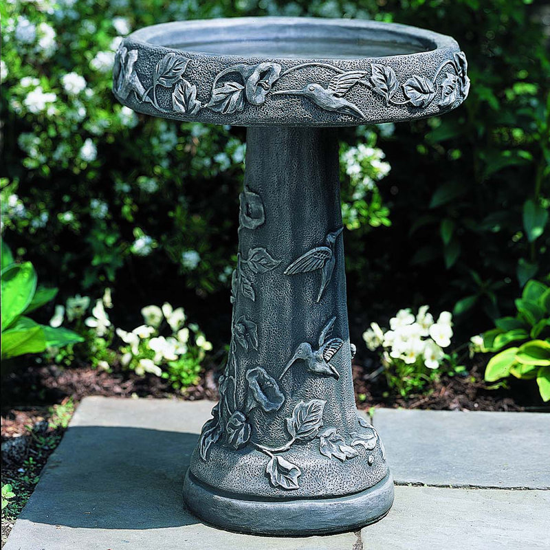 Bain d'oiseaux colibri, Bronze cuivré