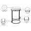 Tabouret de comptoir pivotant 26,5 po Skyelee-1874905731