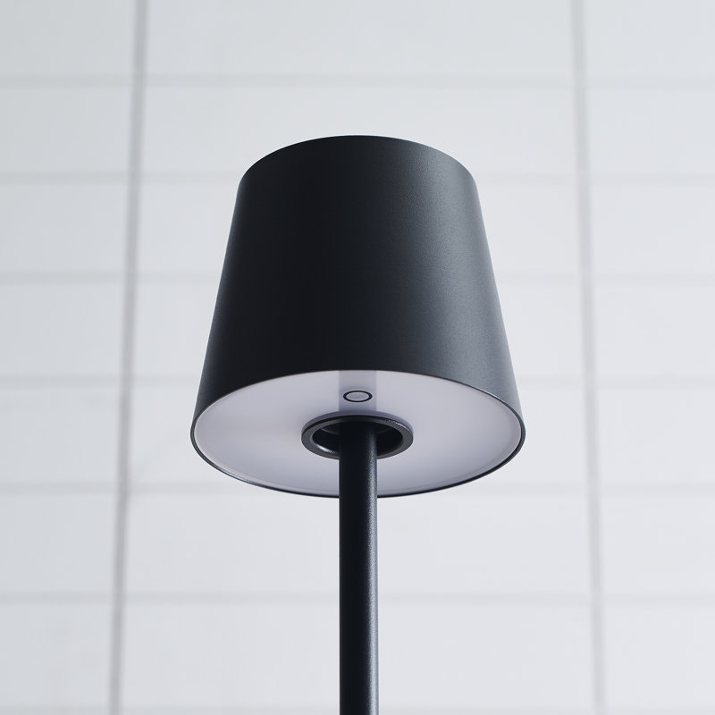 Nevis Medium Rechargeable Floor Lamp, Black