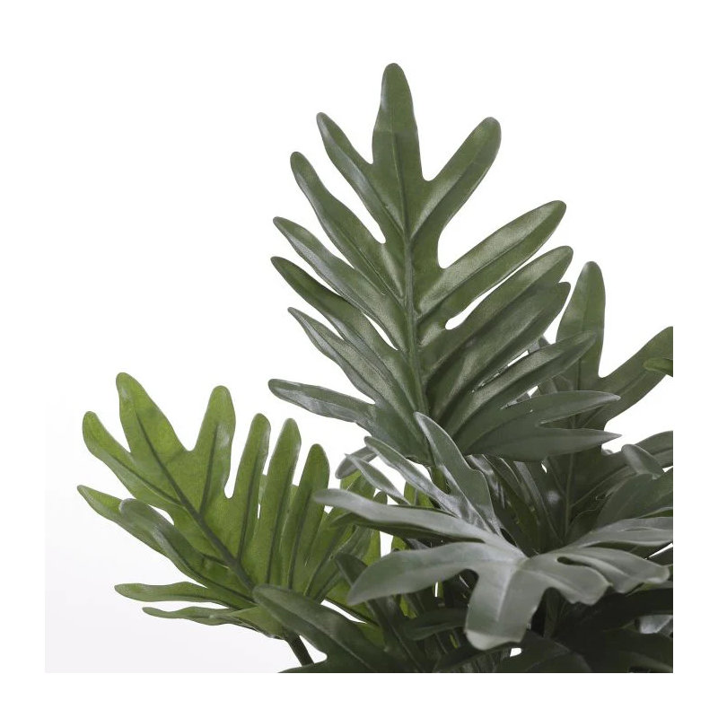 50cm Faux Philodendron Plant in Terracotta Pot