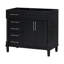 Meuble-lavabo simple sans lavabo