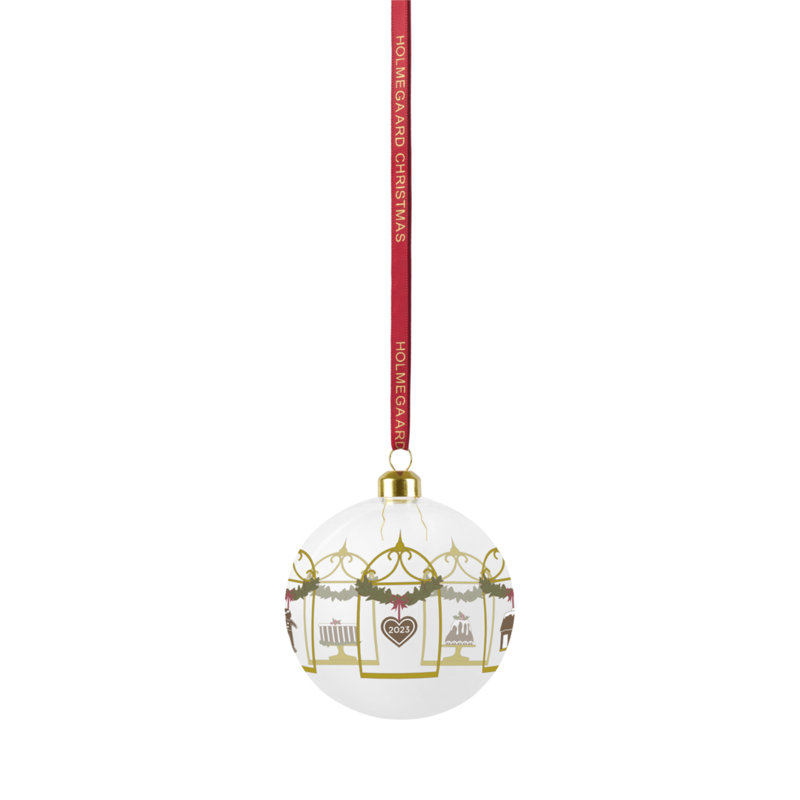 Ornement boule de Noël Holmegaard